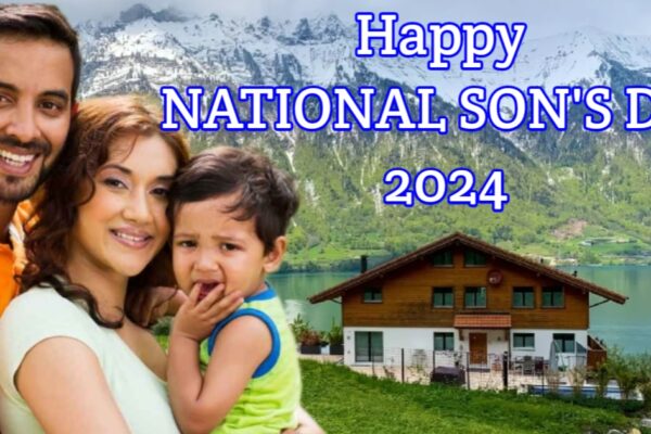 Happy national Sons day 2024