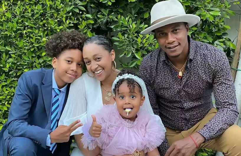 tia mowry kids and husband