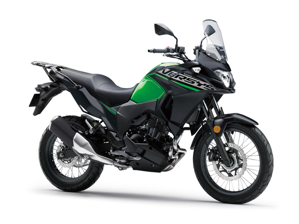 Kawasaki Versys-X 300: CANDY LIME GREEN TYPE 3/METALLIC FLAT SPARK BLACK