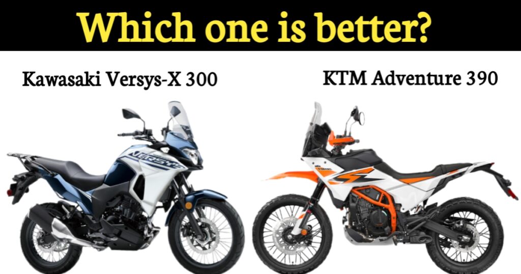 Kawasaki Versys X 300 vs KTM 390 Adventure