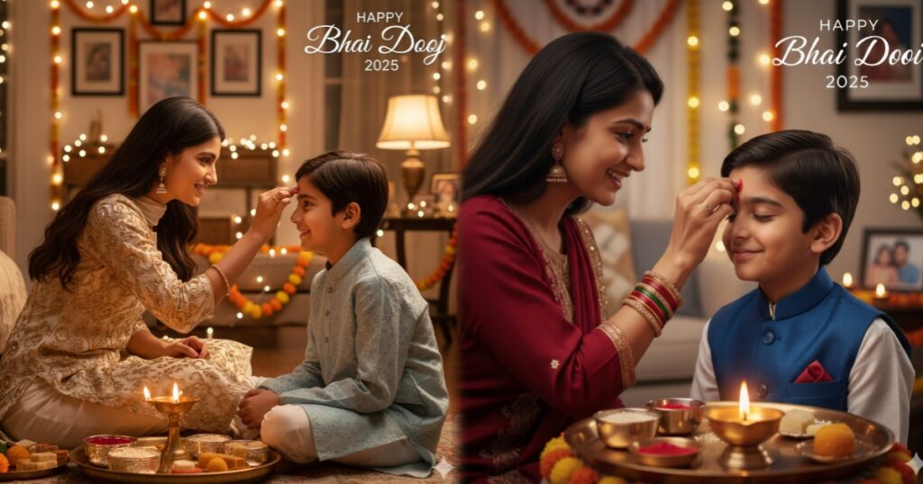 Bhai Dooj 2025 Date, Time, Rituals & Gift Ideas for Brothers & Sisters
