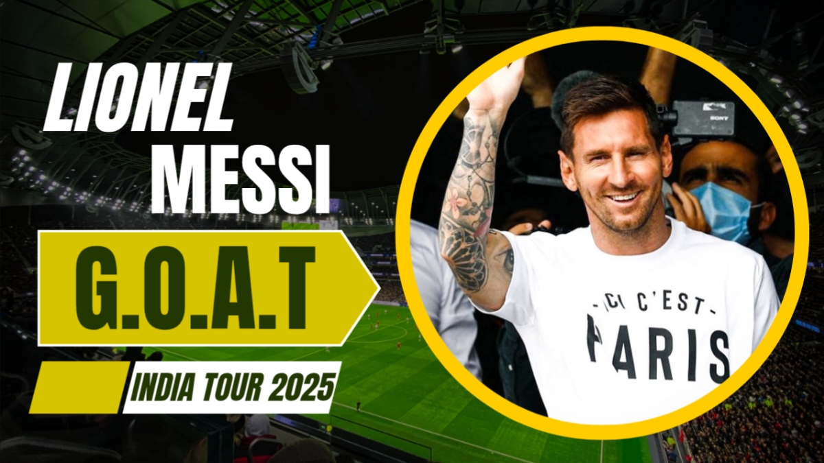 Lionel Messi GOAT India Tour 2025 Details, date, venue, ticket price