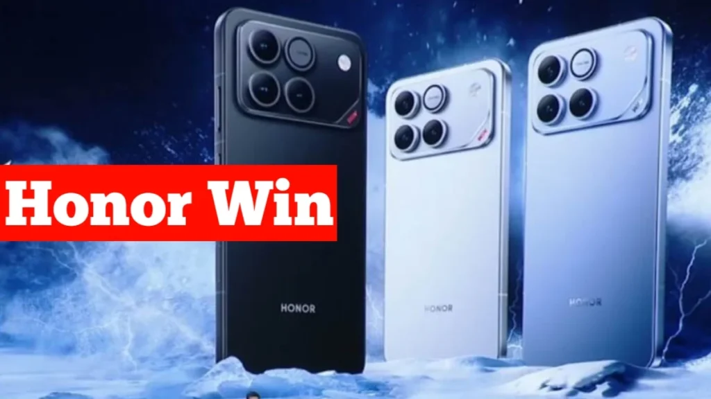 Honor Win gaming smartphone with OLED display and 10000mAh battery