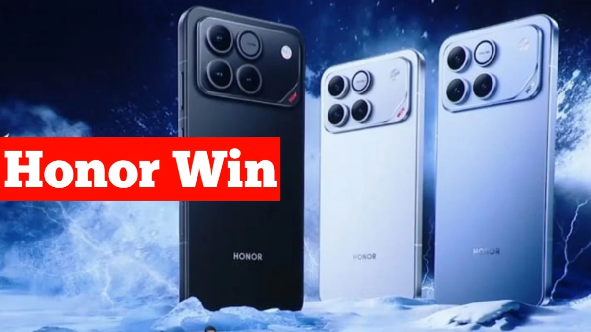 Honor Win gaming smartphone with OLED display and 10000mAh battery