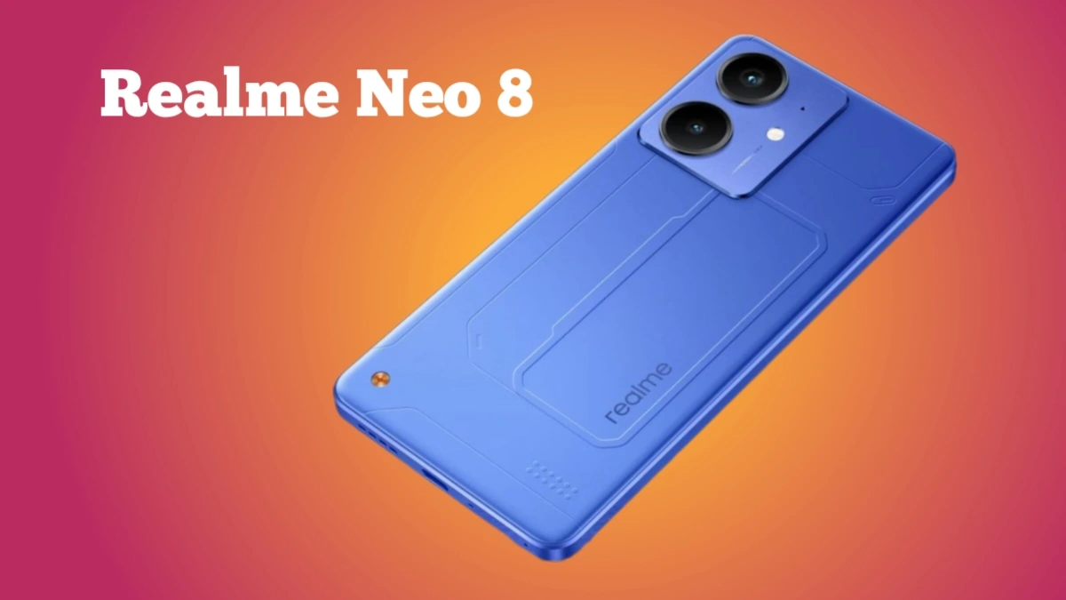 Realme Neo 8 smartphone Snapdragon 8 Gen 5 processor and large 8000mAh battery