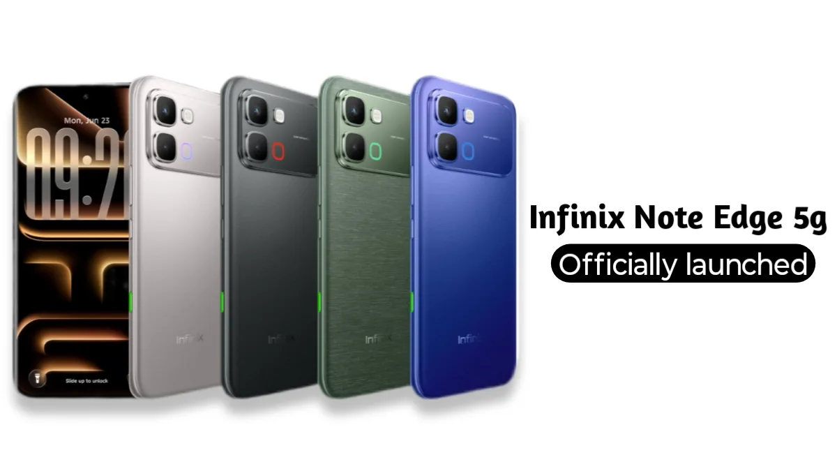 Infinix Note Edge smartphone with curved AMOLED display and 6500mAh battery