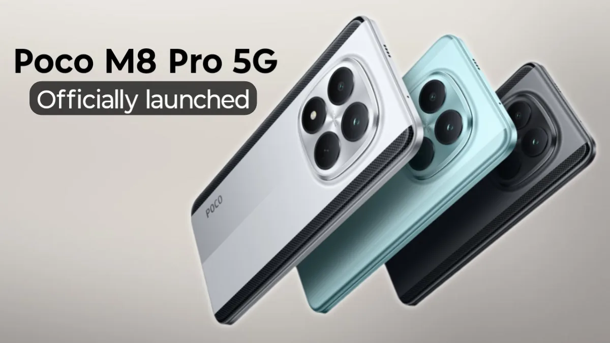 POCO M8 Pro 5G with 1.5K AMOLED display, Snapdragon 7s Gen 4 processor and 6500mAh