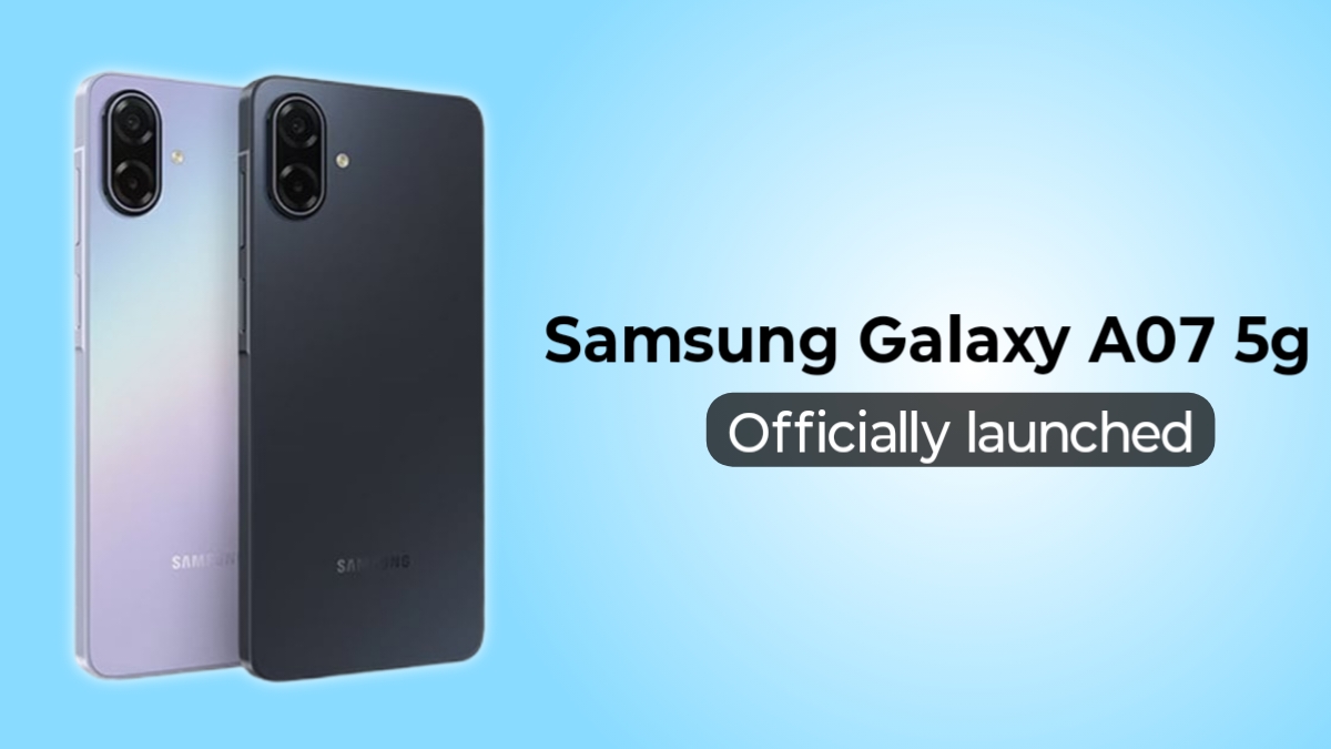 Samsung Galaxy A07 5G Myanmar launch with 120Hz display and 6000mAh battery