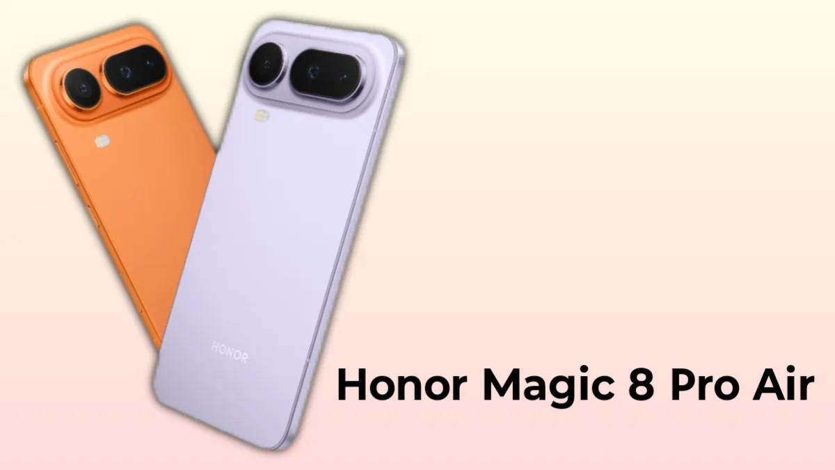 Honor Magic 8 Pro Air ultra-slim smartphone with AMOLED display and flagship camera setup
