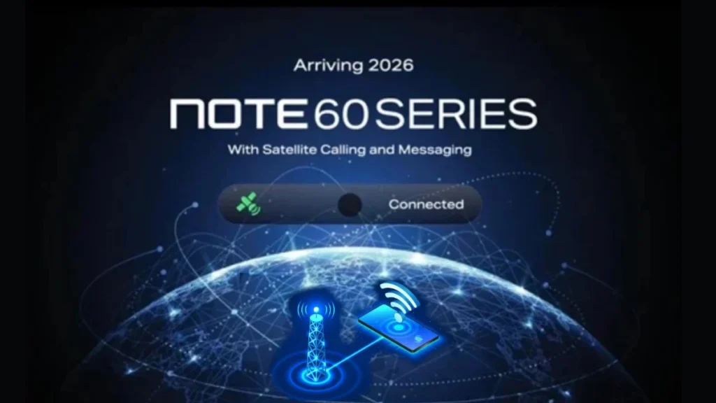 Infinix Note 60 Series Anywhere Satellite Calling ফিচার ও ফিউচারিস্টিক ডিজাইন