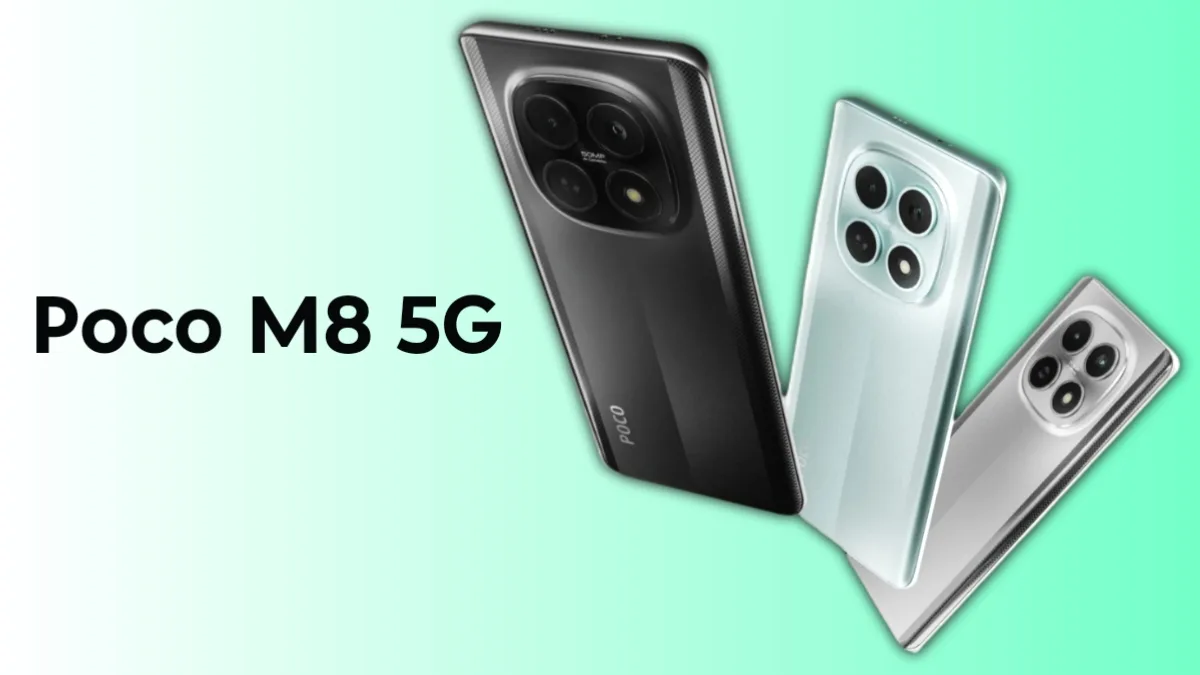 POCO M8 5G 120Hz AMOLED ডিসপ্লে ও Snapdragon 6 Gen 3 প্রসেসরসহ