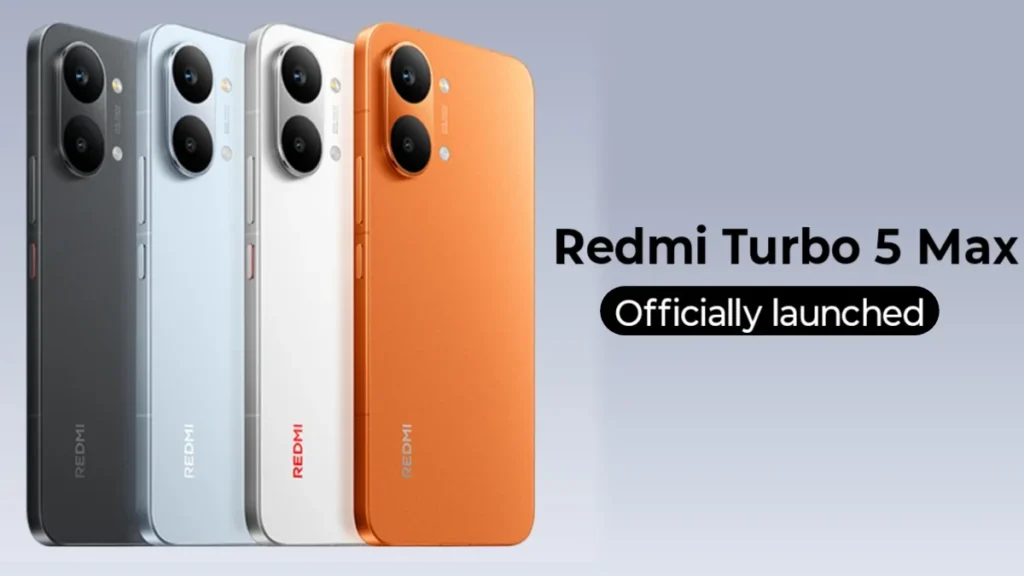 Redmi Turbo 5 Max launched with 9000mAh battery and Dimensity 9500s processor