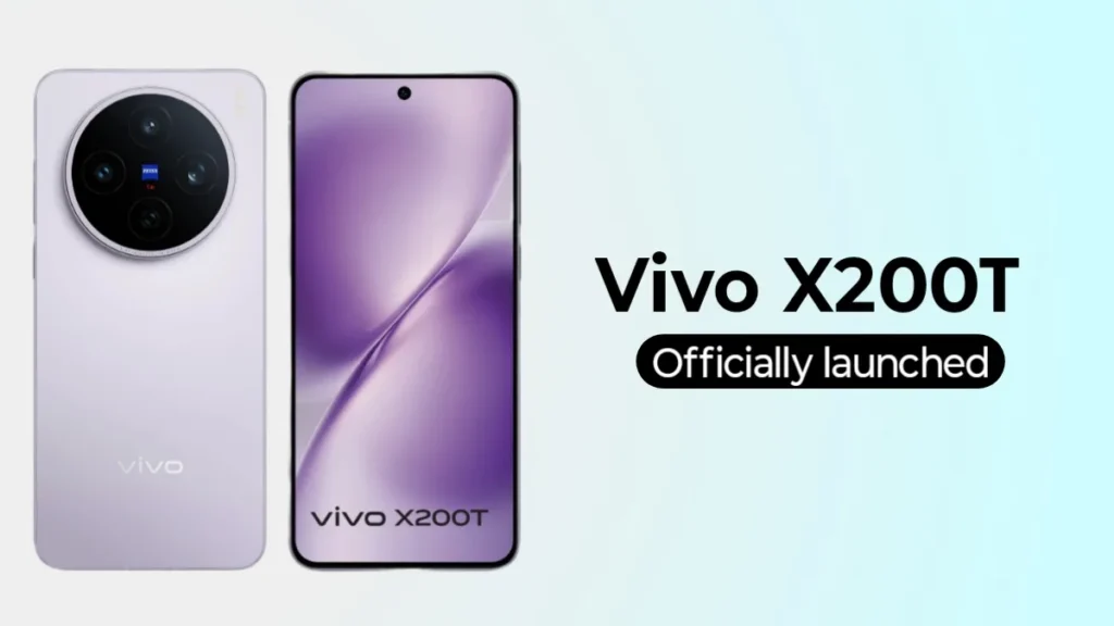 Vivo X200T smartphone with AMOLED display, ZEISS triple camera and 6200mAh battery