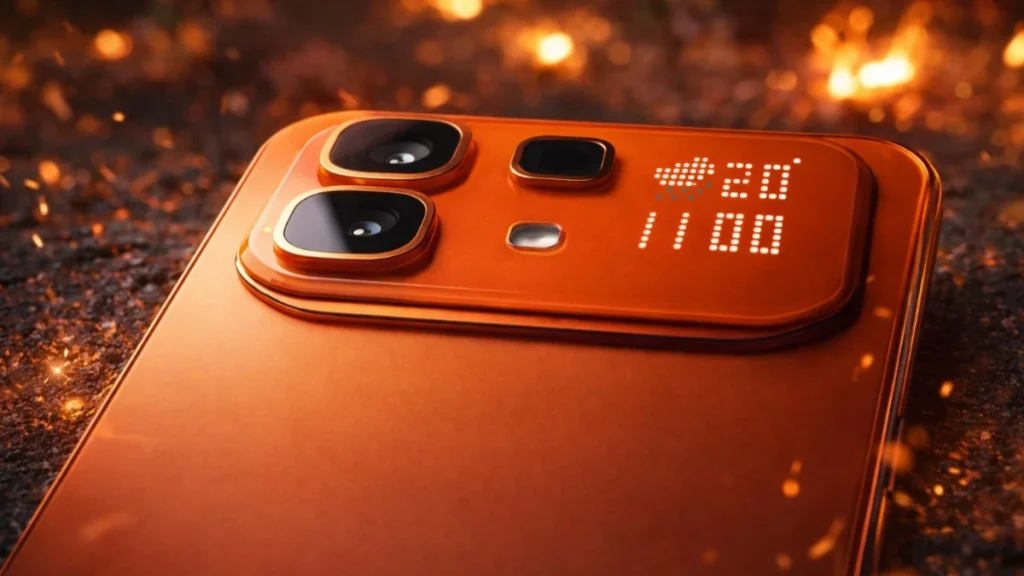 Infinix Note 60 Pro smartphone design with rear matrix display and large battery focus