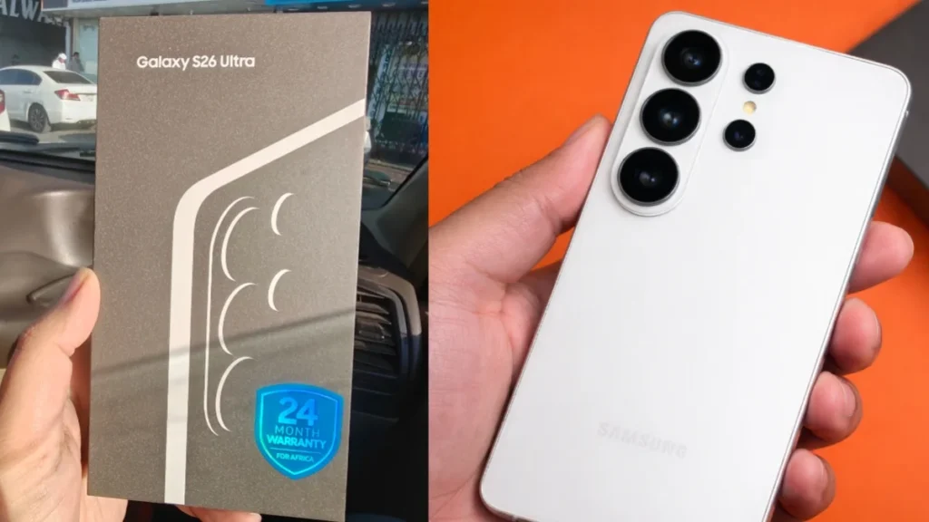 Samsung Galaxy S26 Ultra early unit shown by Sahil Karoul before launch