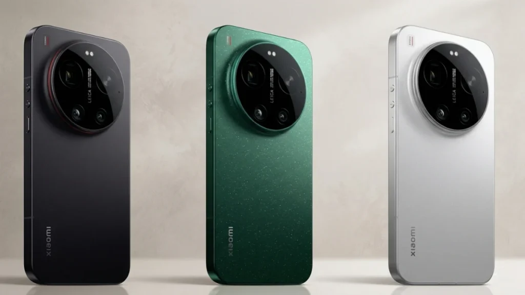 Xiaomi 17 Ultra rear design showing Leica camera module and premium flagship build