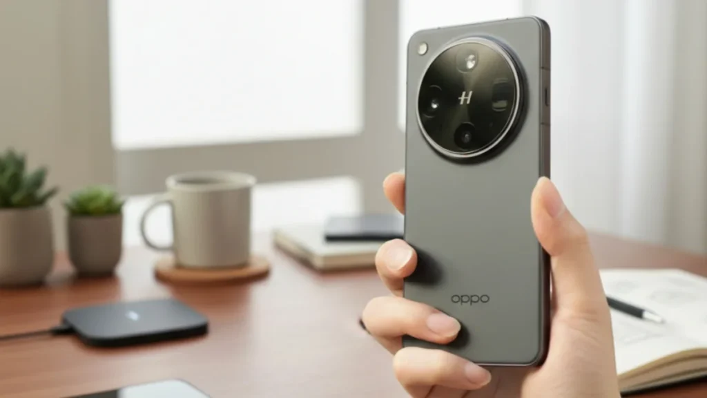 Oppo Find X9 Ultra leaked design with large circular camera module