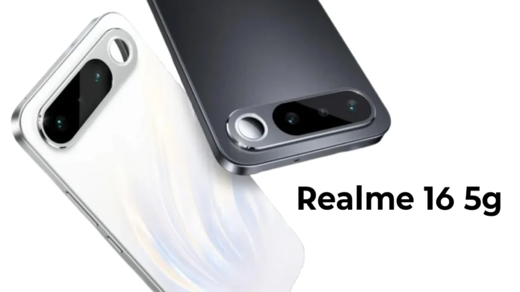 Realme 16 5G smartphone with 120Hz AMOLED display and 7000mAh battery