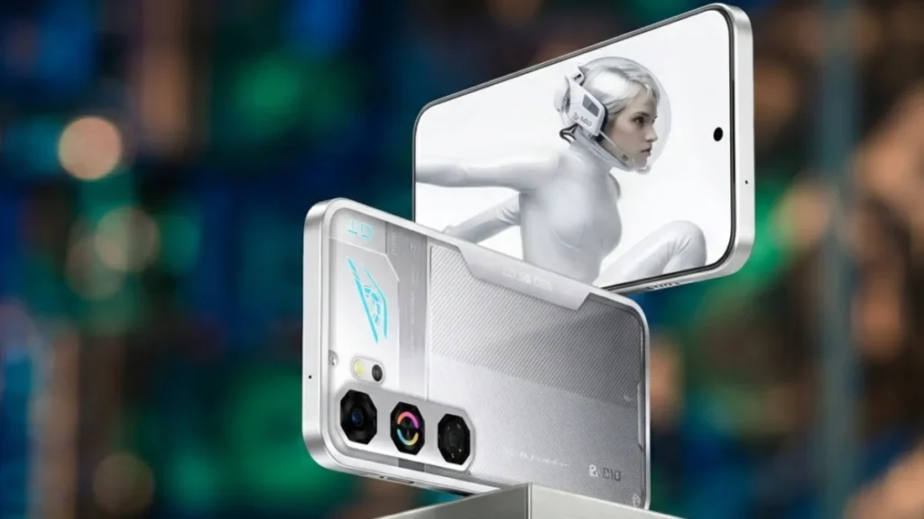 Nubia Neo 5 GT gaming smartphone with 144Hz AMOLED display and built-in cooling fan unveiled at MWC 2026