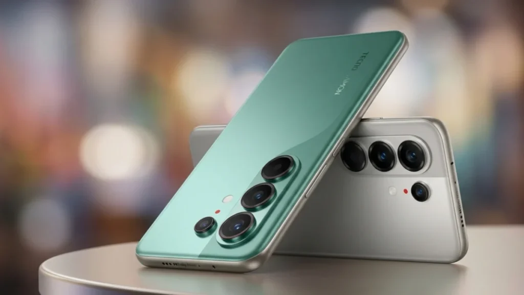 Tecno Camon 50 Ultra 5G with curved 144Hz AMOLED display and 50MP triple camera setup