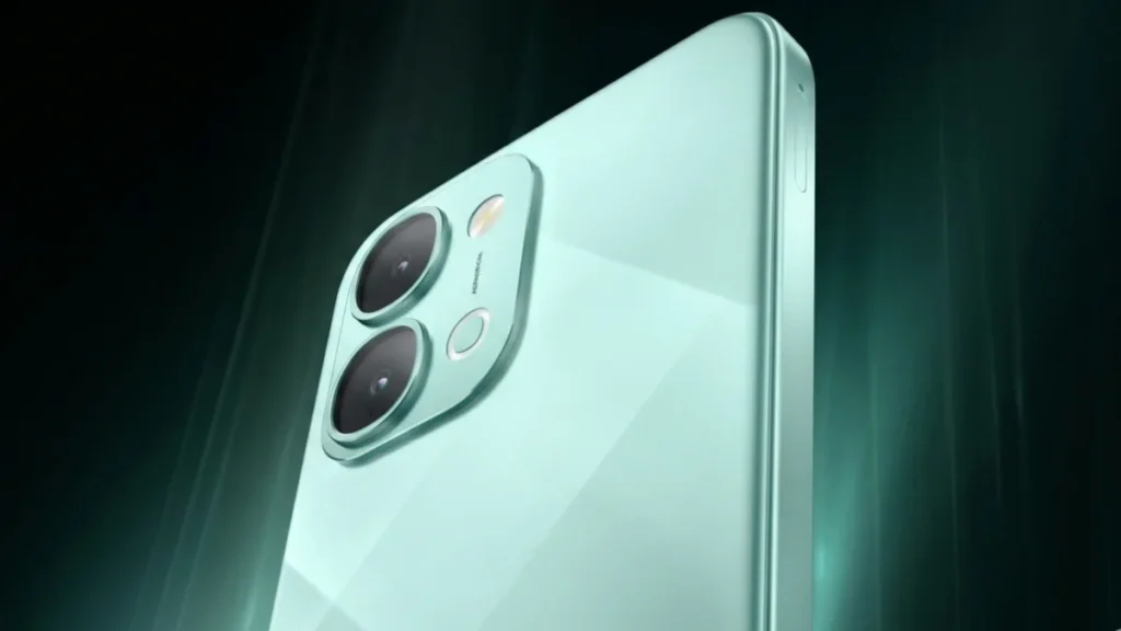 iQOO Z11x Amazon teaser showing design with Dimensity 7400 Turbo processor India launch