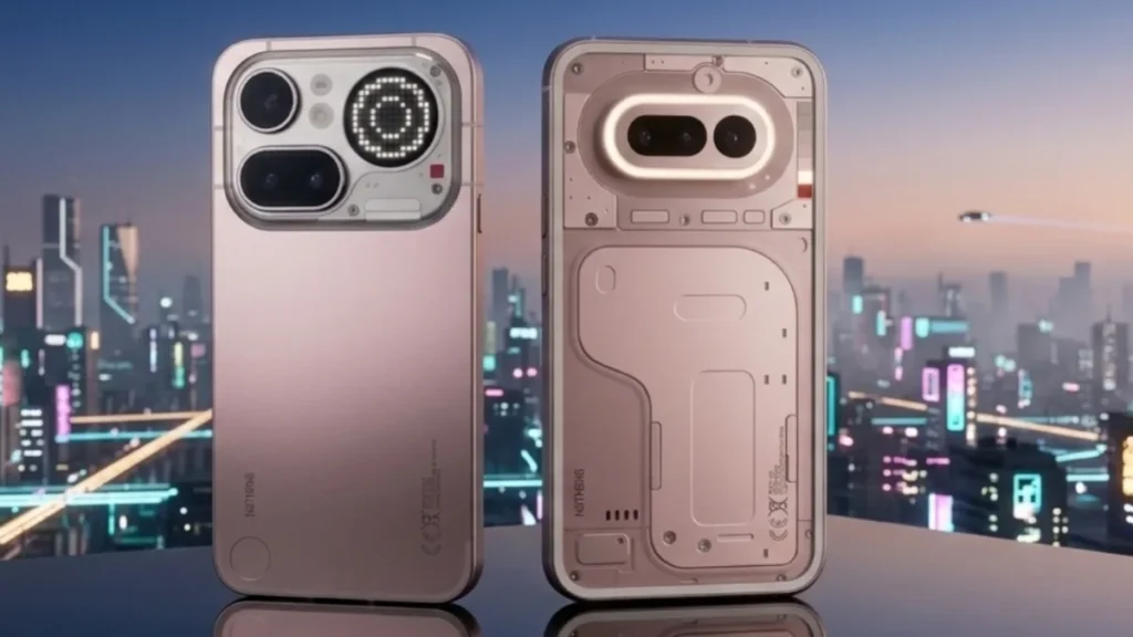 Nothing Phone (4a) Series with Glyph design