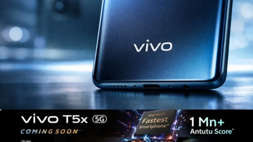 Vivo T5x 5G India launch teaser smartphone with performance focused features