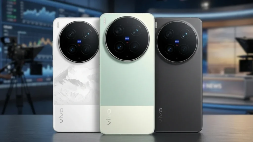 Vivo X300 Ultra smartphone with dual 200MP ZEISS camera, 144Hz AMOLED display and premium circular camera module