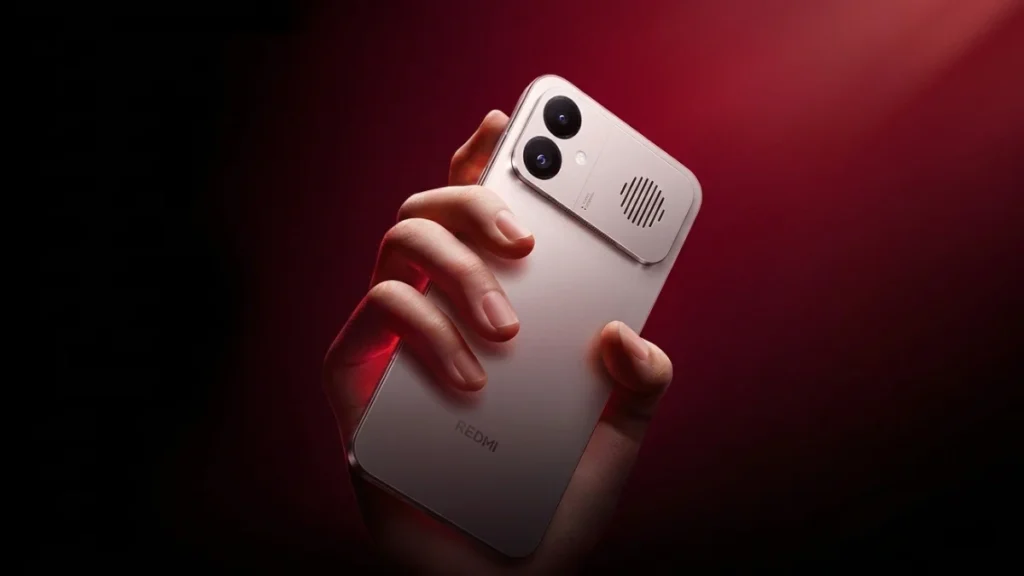 Redmi K90 Max gaming smartphone with cooling fan and 165Hz display