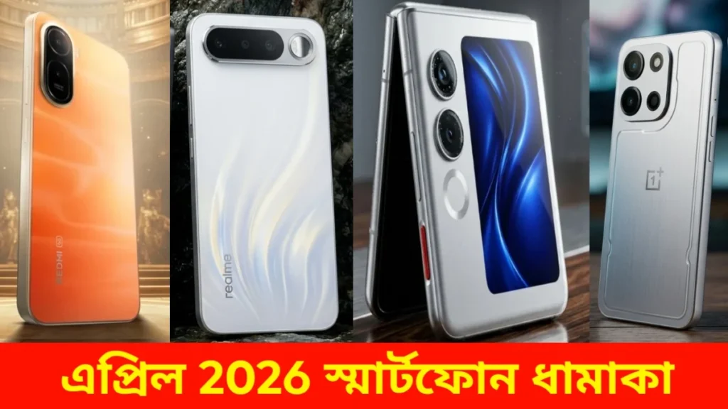 Upcoming smartphones in April 2026