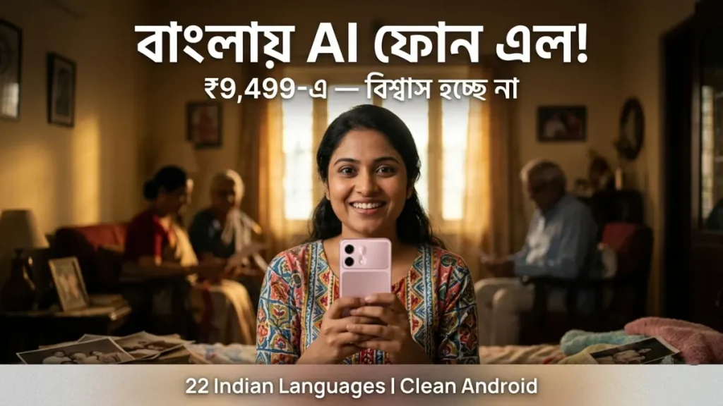 HMD Vibe 2 5G ₹10,999 লঞ্চ — Indus AI 22 ভারতীয় ভাষায় 6000mAh Clean Android