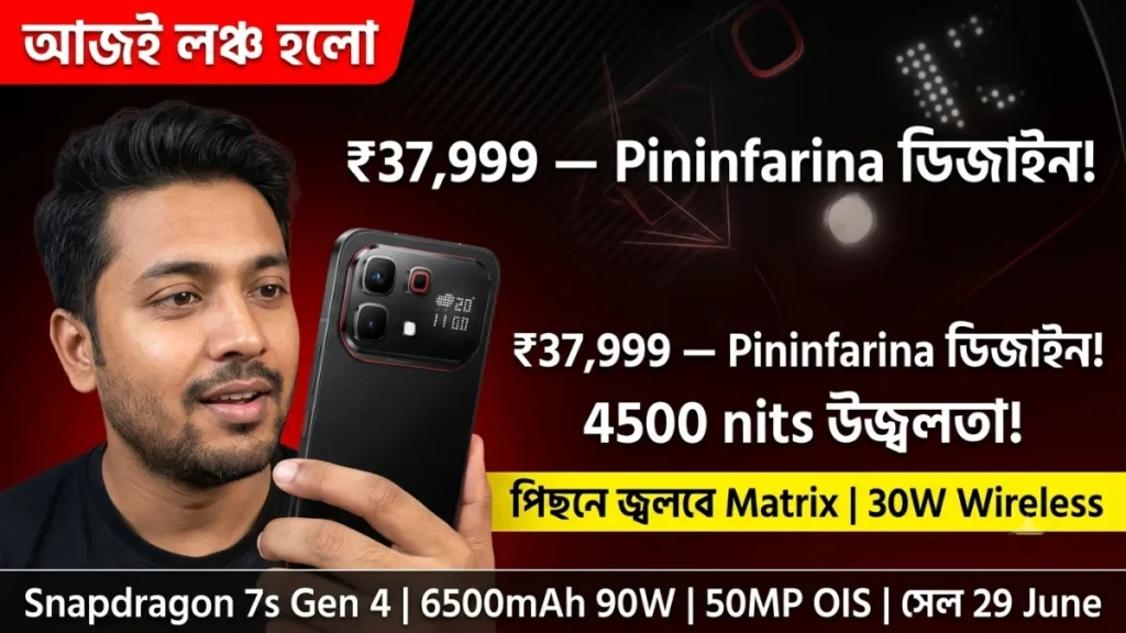 Infinix Note 60 Pro 5G Pininfarina Edition launch India ₹37,999